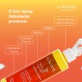 Kit Lowell Hide Sun Coconut Complex Spray Extra (2 unidades)