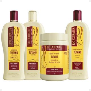 Kit Bio Extratus Tutano Força e Maciez Com 4