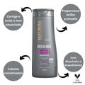 Shampoo + Máscara Desamareladora Bio Extratus Grisalhos