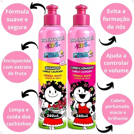 Bio-Extratus-Kids-A-Turma-do-Maluquinho-Cacheado:-Shampoo-e-Condicionador-240ml--2