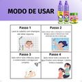 Kit Bio Extratus Kids A Turma do Maluquinho Lisos: Shampoo, Condicionador e Máscara