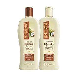 Kit Bio Extratus Umectante Óleo de Coco: Shampoo e Condicionador 500ml