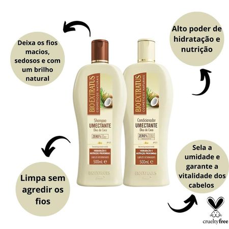 Kit-Bio-Extratus-Umectante-Óleo-de-Coco:-Shampoo-e-Condicionador-500ml--2