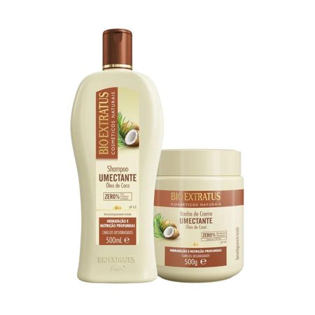 Kit-Bio-Extratus-Umectante-Óleo-de-Coco:-Shampoo-500-ml-e-Banho-de-Creme-500g--1