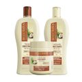 Kit Bio Extratus Umectante Óleo de Coco: Shampoo 500ml, Condicionador 500ml e Banho de Creme 500g