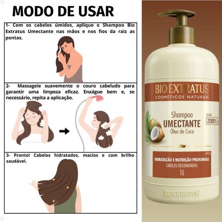 Kit-Bio-Extratus-Umectante-Óleo-de-Coco:-Shampoo-1L-e-Banho-de-Creme-1kg--3
