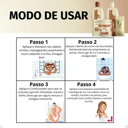 Kit-Bio-Extratus-Umectante-Óleo-de-Coco:-Shampoo-500ml,-Condicionador-500ml,-Banho-de-Creme-500g-e-Finalizador-500ml--8