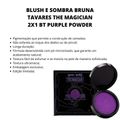 Blush e Sombra Bruna Tavares The Magician 2x1 Bt Purple Powder 5g