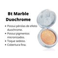 Iluminador e Sombra 2x1 Bruna Tavares Bt Marble Duochrome Glam Gold 5g