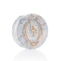 Iluminador e Sombra 2x1 Bruna Tavares Bt Marble Duochrome Glam Gold 5g