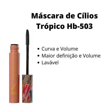 Ruby-Rose-Trópico-Máscara-Para-Cílios-Curva-&-Volume-5g--5