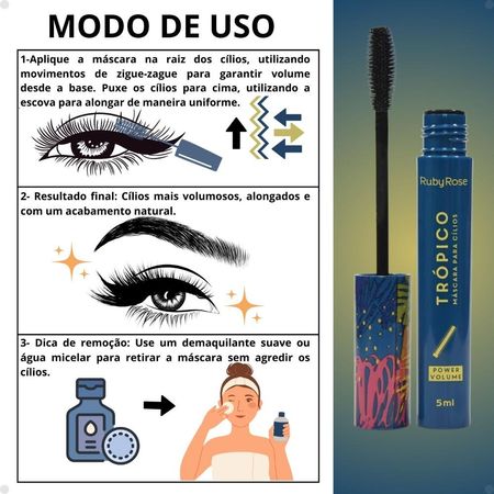 Máscara-De-Cílios-Ruby-Rose-Trópico-Power-Volume-5g--5