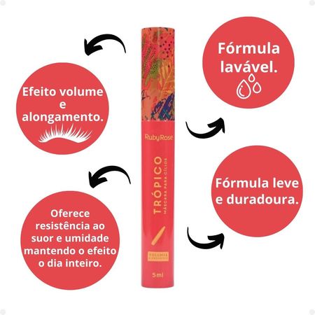 Máscara-Para-Cílios-Ruby-Rose-Trópico-Volume-e-Alongamento-5g--2