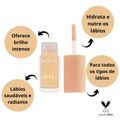 Gloss Labial Ruby Rose Lip Oil Laranja 3,8ml