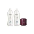 Senscience Balance Shampoo + Condicionador 1L + Inner Restore Intensif 500ml