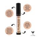 Corretivo Alta Cobertura Ruby Rose Flawless Collection Bege 3 4ml