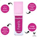 Gloss Lip Glaze Ruby Rose Feels Cor 081 7,2ml