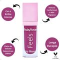Gloss Lip Glaze Ruby Rose Feels Cor 083 7,2ml