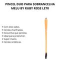 Pincel Duo Para Sobrancelha Melu By Ruby Rose Le70