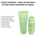 Kit Melu By Ruby Rose Care Berry Pie - Loção Corporal + Body Splash
