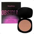 Pó Compacto Ruby Rose Obsidian Crystal Powder Pc15