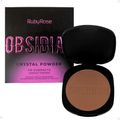 Pó Compacto Ruby Rose Obsidian Crystal Powder Pc17