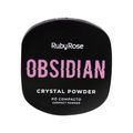 Pó Compacto Ruby Rose Obsidian Crystal Powder Pc45
