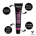 Lip Balm Ruby Rose Obsidian Jelly Jewel Rhodonite