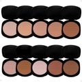 Kit Pó Compacto Ruby Rose Obsidian Crystal Powder Com 10 Un
