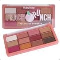 Paleta de Sombras Ruby Rose Peach Punch 12 Cores