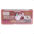 Paleta de Sombras Ruby Rose Peach Punch 12 Cores