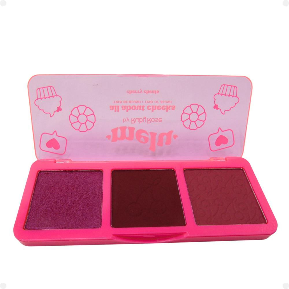 Trio de Blush Melu By Ruby Rose All About Cheeks Cherry Cheats