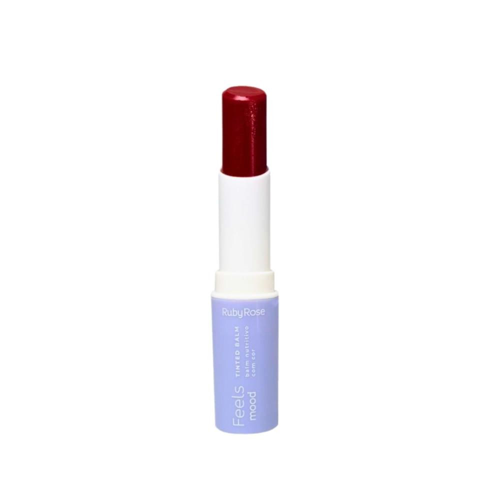 Balm Nutritivo Feels Mood Ruby Rose Tinted Red T30 3g