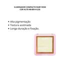 Iluminador Compacto Ruby Rose Cor Hl70 8,3g