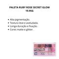 Paleta Ruby Rose Secret Glow