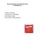 Blush Cream Melu By Ruby Rose Cor 04 Strawberry 9g