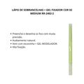 Lápis de Sobrancelhas + Gel Fixador Melu By Ruby Rose Cor 02 Medium