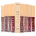 Kit Batom Líquido Soft Blur Ruby Rose Glass Com 8 unidades 3,3ml
