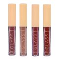 Kit Batom Líquido Soft Blur Ruby Rose Glass Com 8 unidades 3,3ml