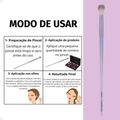 Pincel para Esfumar G Ruby Rose Holographic