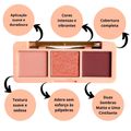 Trio de Sombras Ruby Rose Viver Radiante
