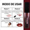 Batom Líquido Ruby Rose Obsidian Crème Lip Ocl04