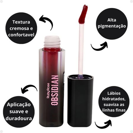 Batom-Líquido-Ruby-Rose-Obsidian-Crème-Lip-Ocl03--3