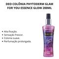 Deo Colônia Phytoderm Glam For You Essence Glow 200ml