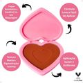 Blush Compacto Ruby Rose Dopamine Shy Cheeks Warm Embrace