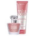 Kit Deo Colônia 75ml + Creme Hidratante Acetinado 200g Phytoderm Miss Rose