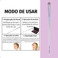 Pincel para Sombra Ruby Rose Holographic