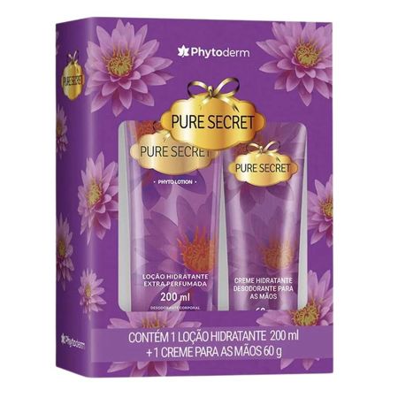 Kit-Loção-Hidratante-+-Creme-Para-Mãos-Phytoderm-Pure-Secret--3