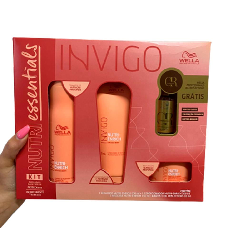 Kit Invigo Nutri Enrich Essentials (3 Produtos + )