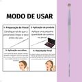 Pincel para Esfumar P Ruby Rose Holographic